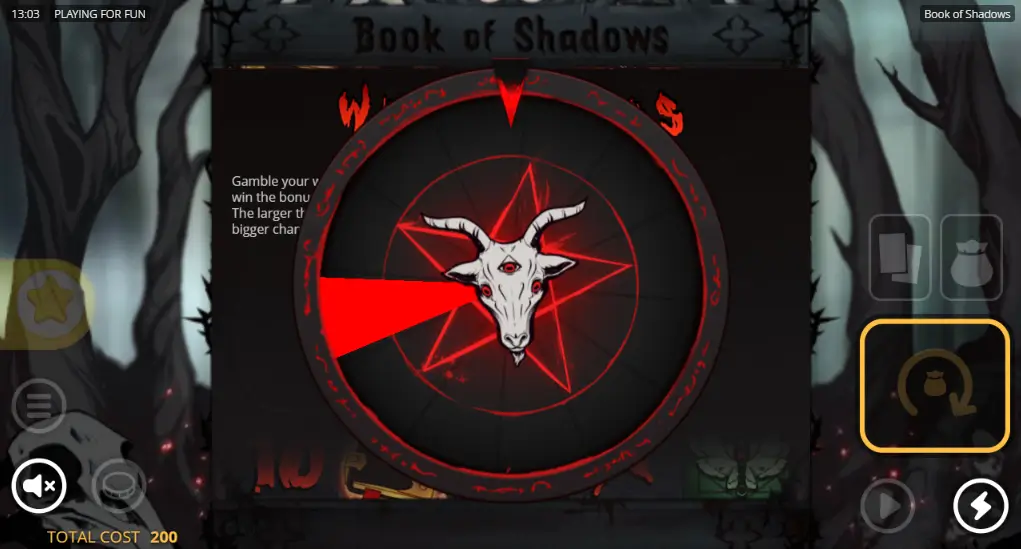 online casino Book of Shadows